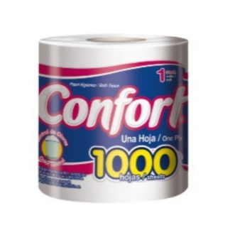 HIGIENICO TRADICIONAL ELITE PREMIUM 1000 Hojas Sencillas Empaque 48 Rollos